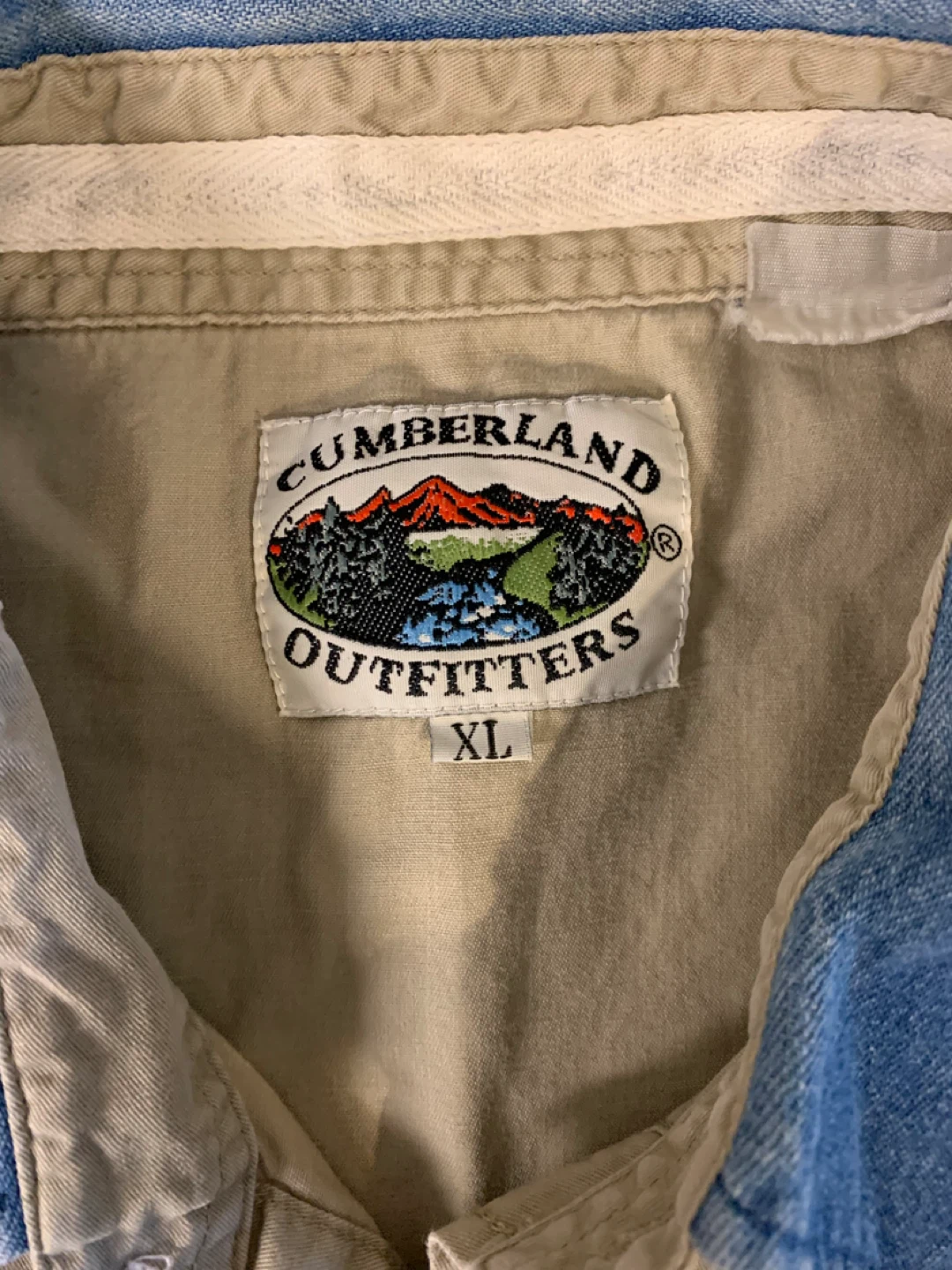 ⚽️ VTG 90s Cumberland Outfitters Western Shirt XL - photo 5