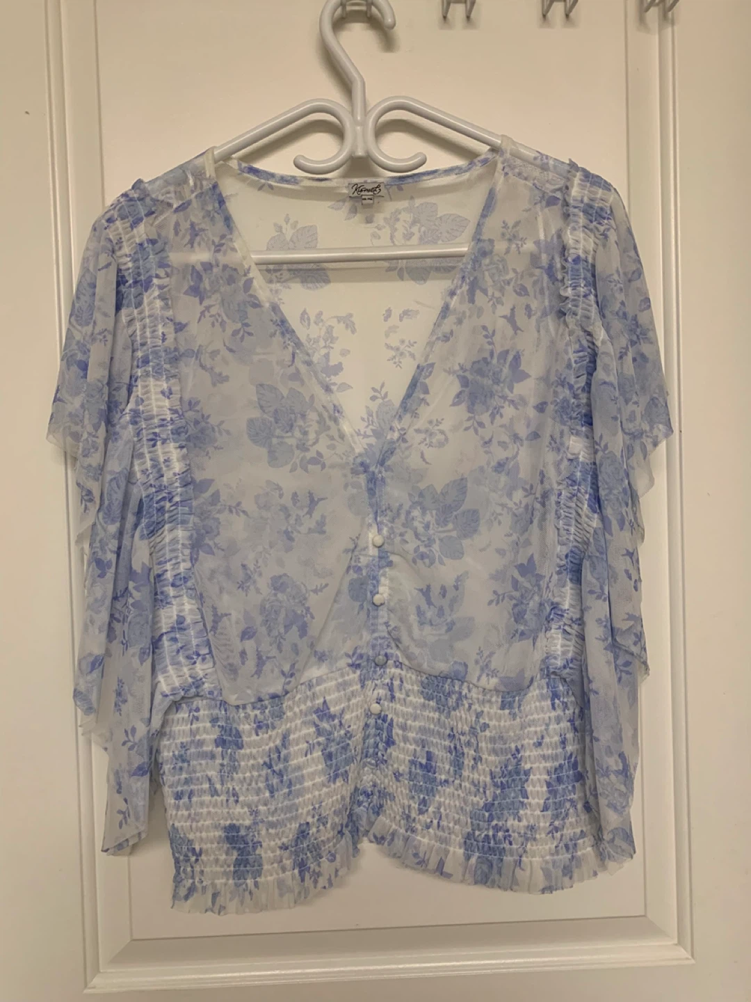 ⚽️ Kismet Floral Mesh Top - XXL - photo 2