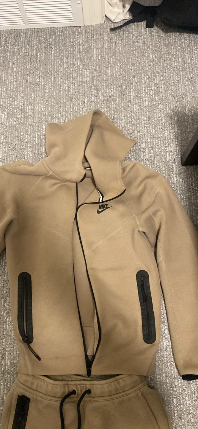 Nike Tech Fleece Tracksuit Set - Tan - photo 2