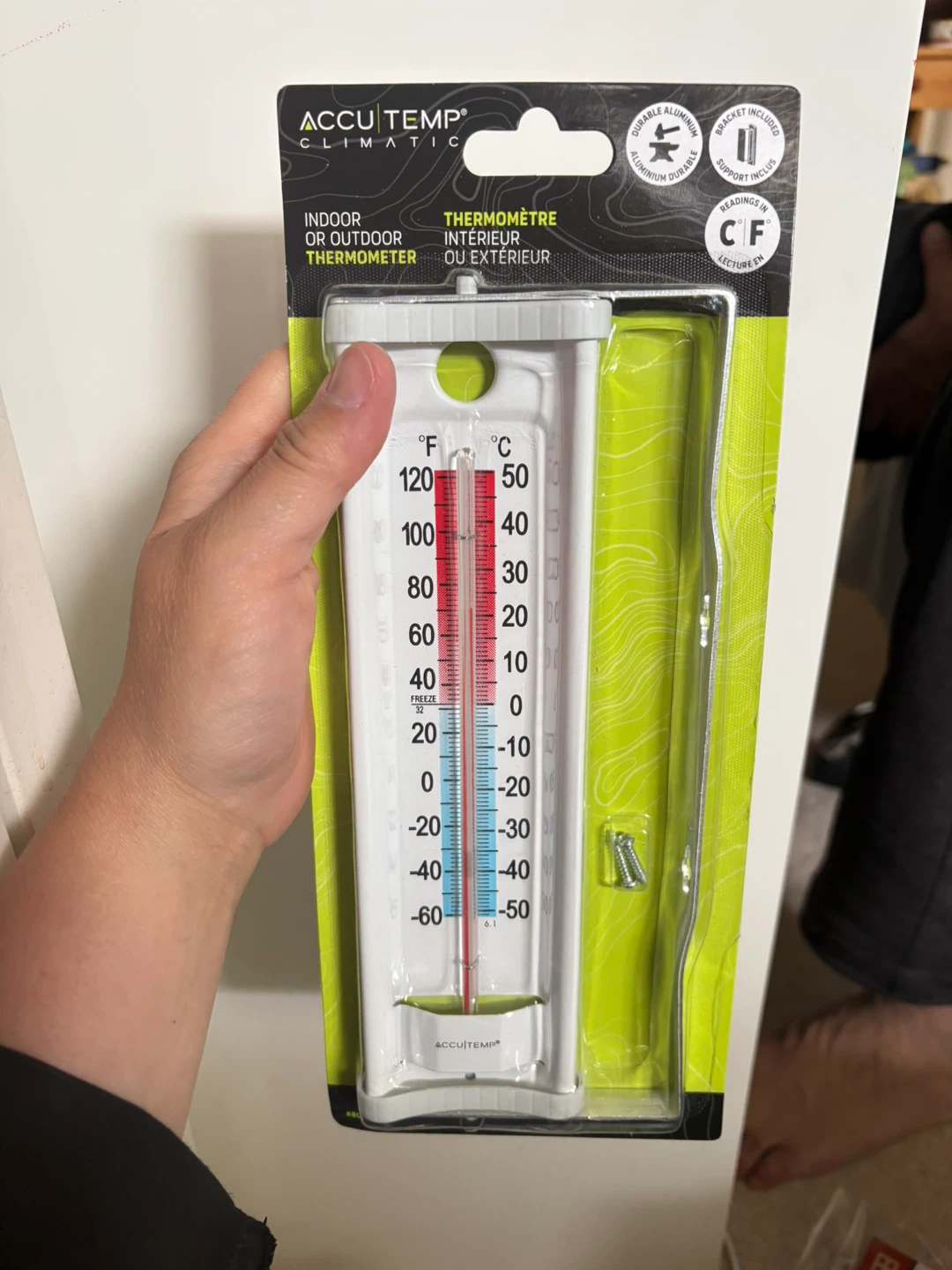 ⚽️ Brand new Accu Temp Climatic Indoor/Outdoor Thermometer