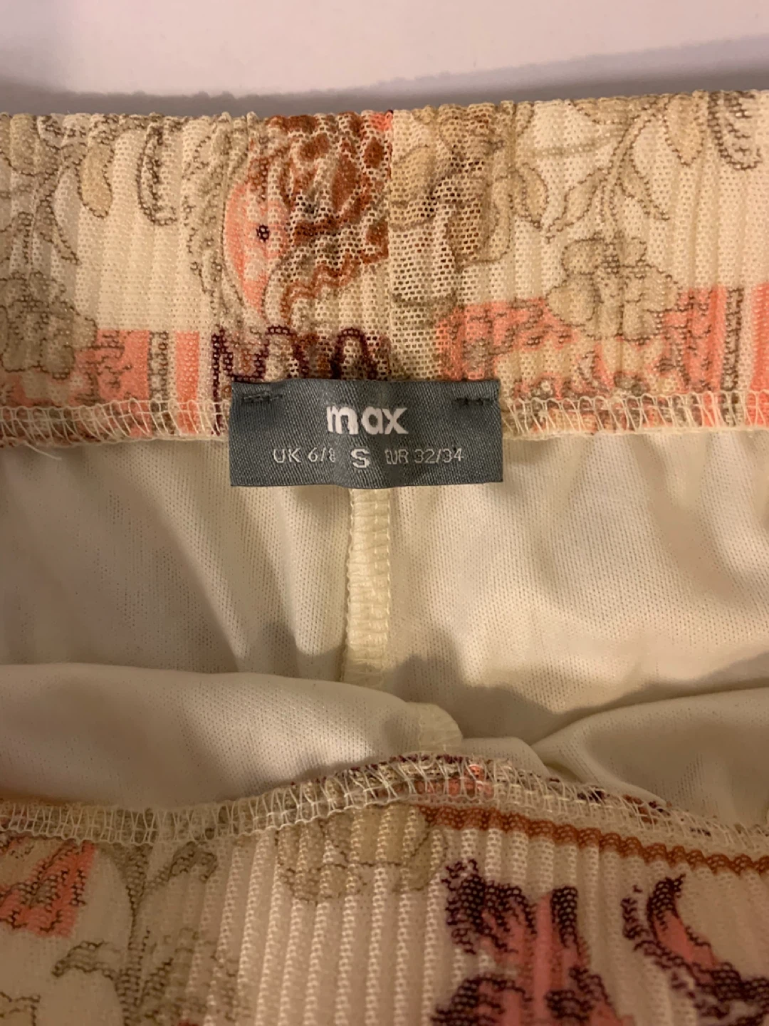 ⚽️ Max Paisley Print Pleated Maxi Skirt Size S - photo 4