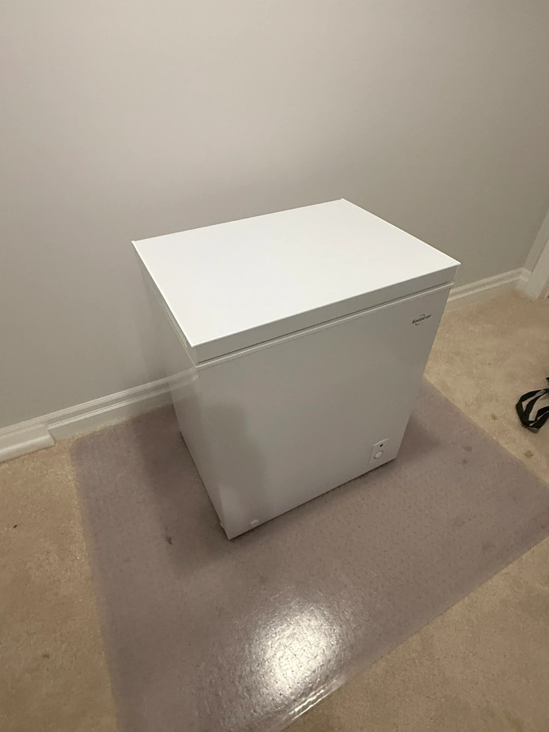 White Chest Freezer