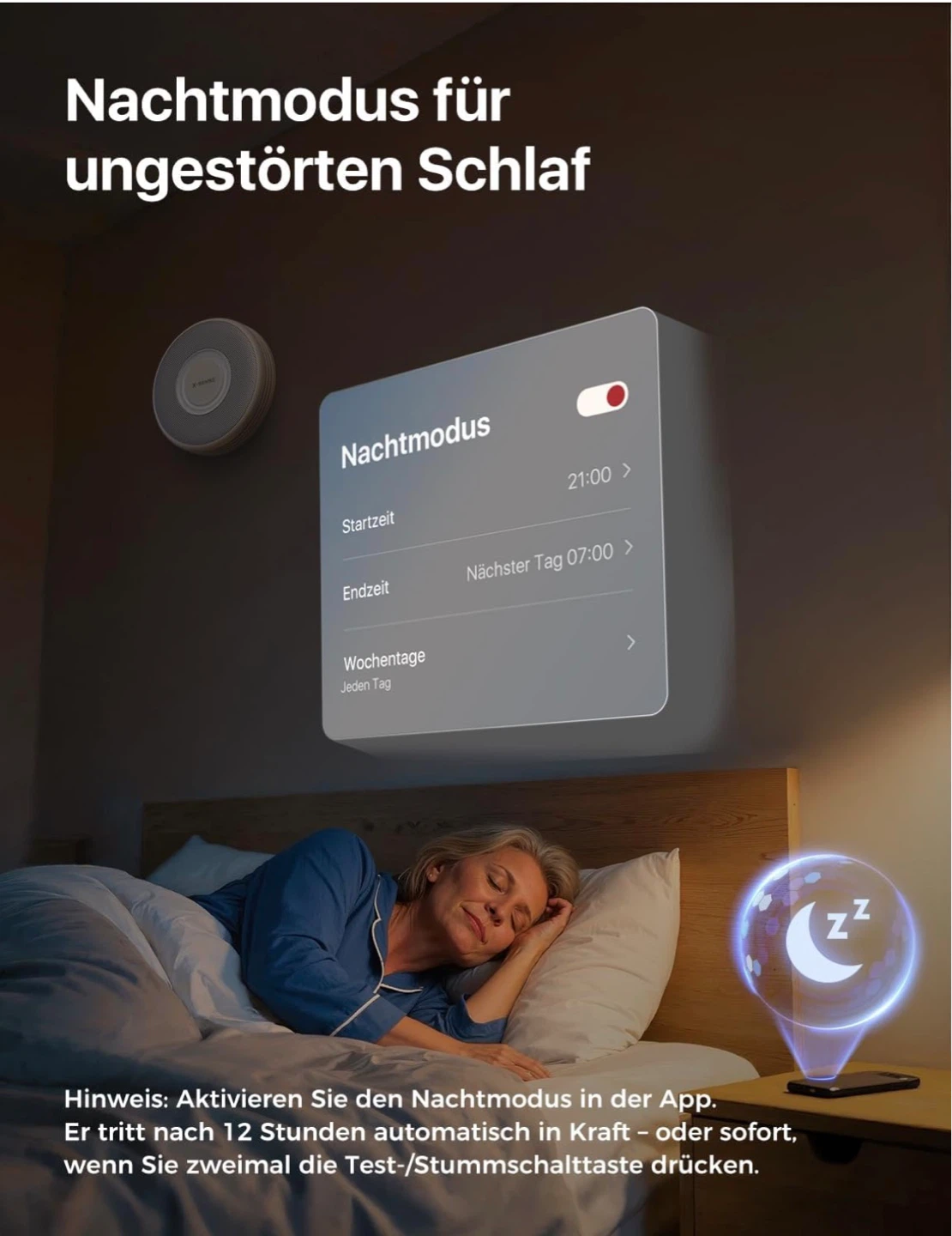 X-Sense Wi-Fi Smoke Detector with Voice Alerts - photo 5