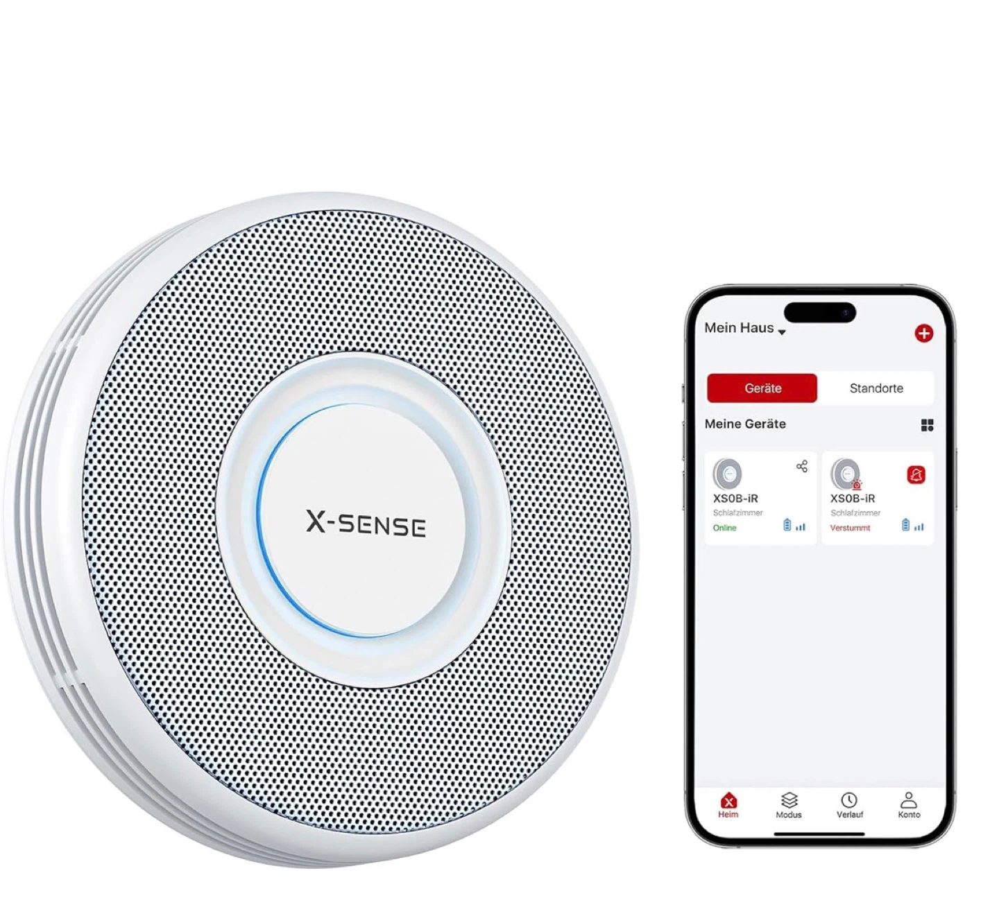 X-Sense Wi-Fi Smoke Detector with Voice Alerts
