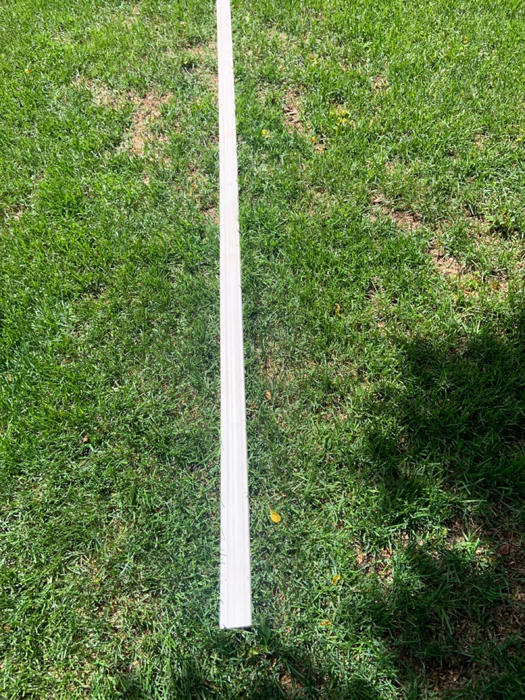 White Baseboard Trim Piece