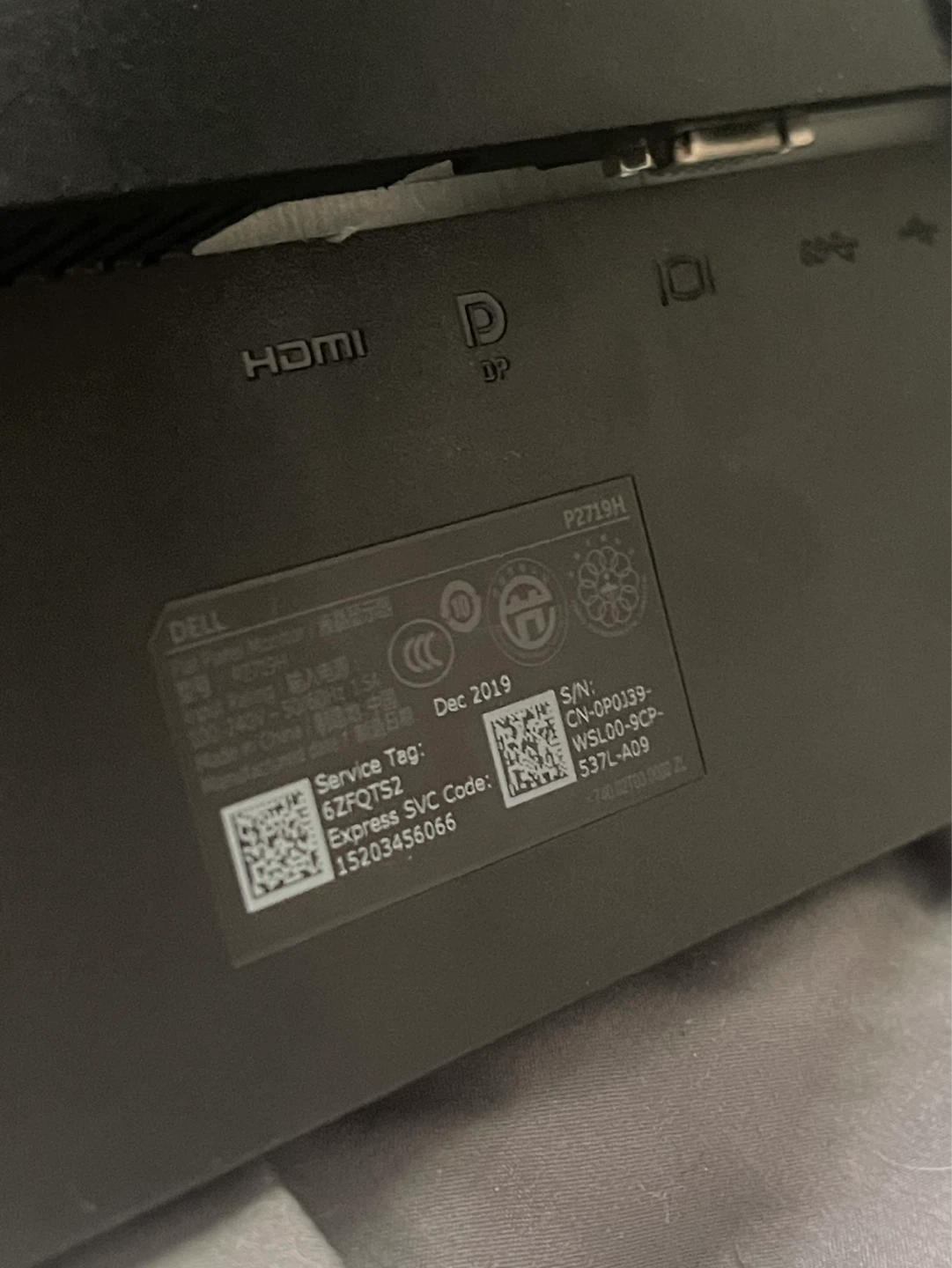 Dell P2719H Monitor - photo 3