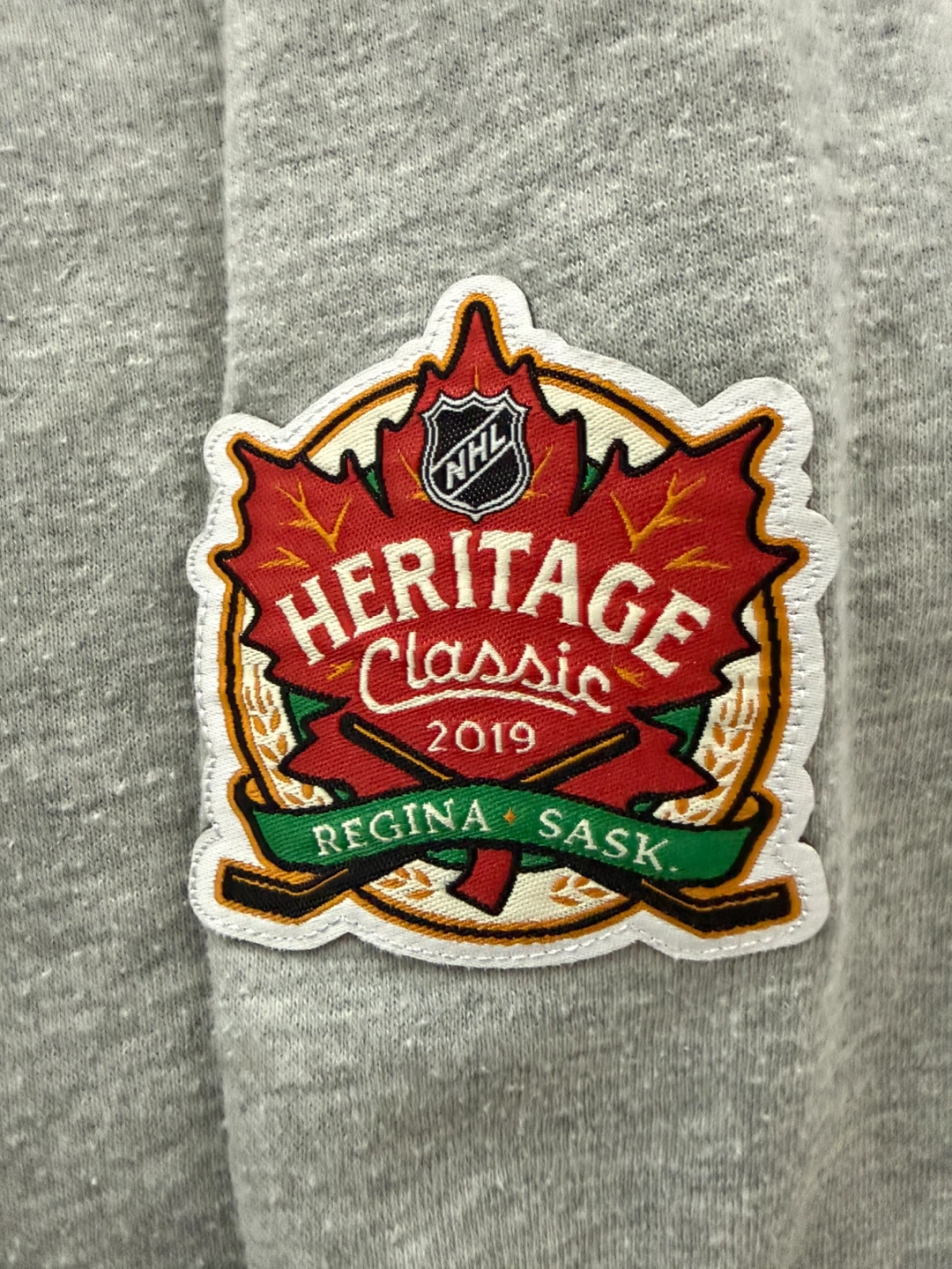 Calgary Flames Fanatics 2019 Heritage Classic 1/4 Zip Size M - photo 3