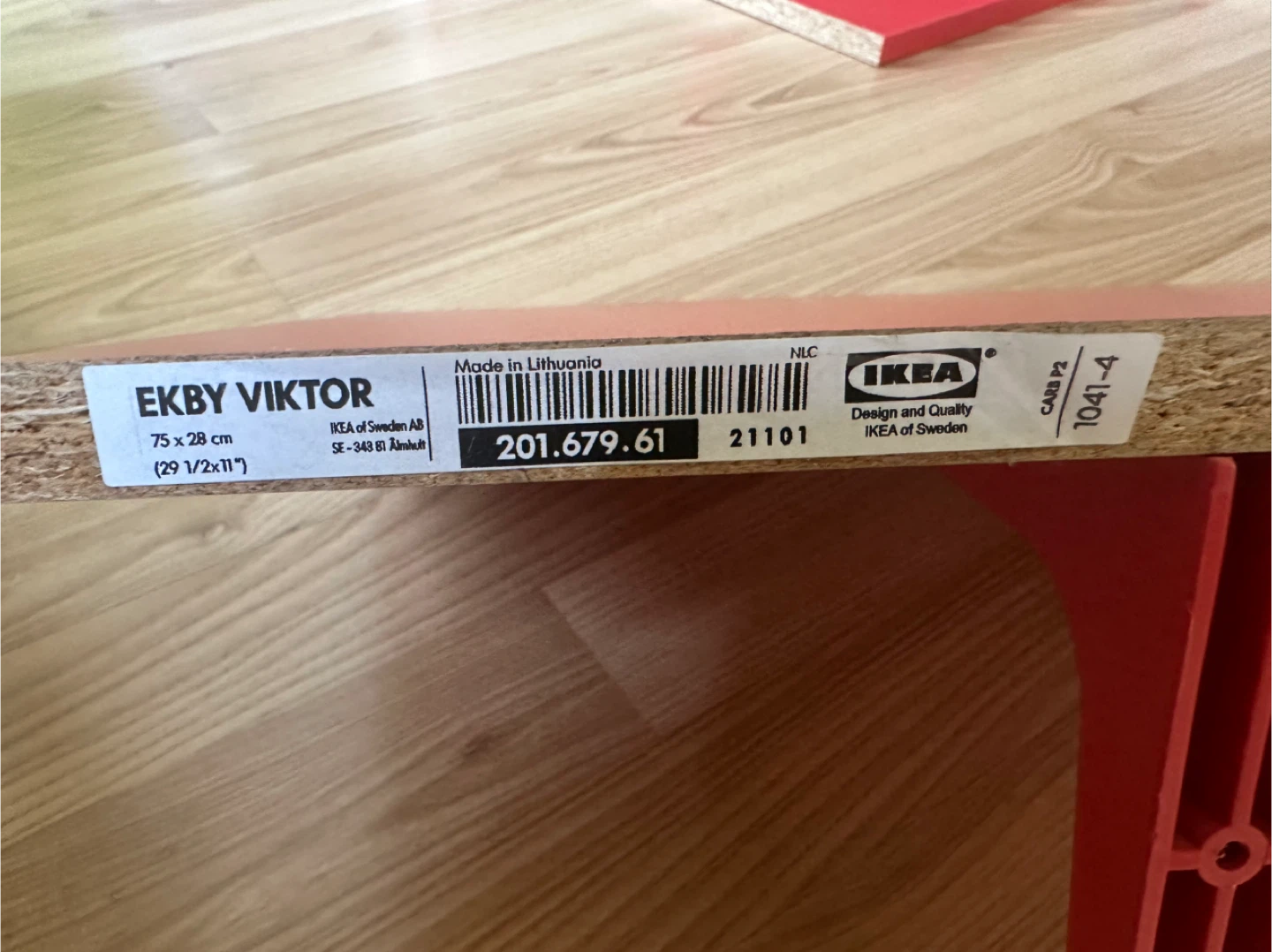 IKEA EKBY VIKTOR Shelves (Set of 6) - photo 3