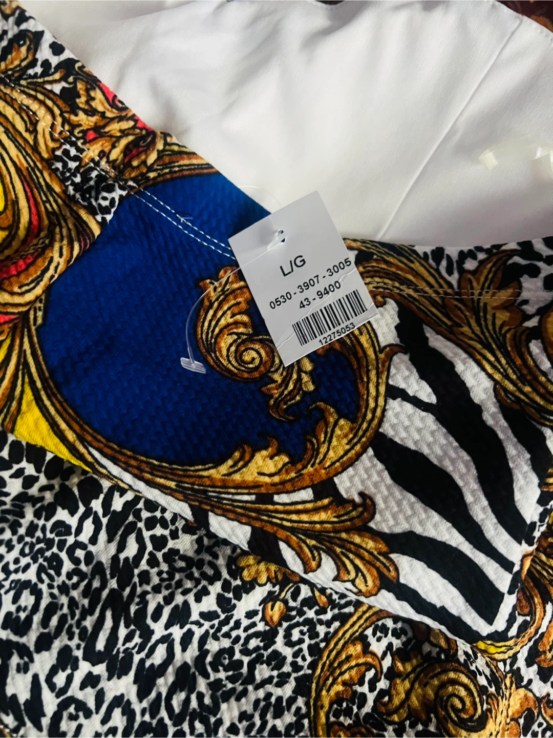 Strapless Dress Large- Patterned - photo 3