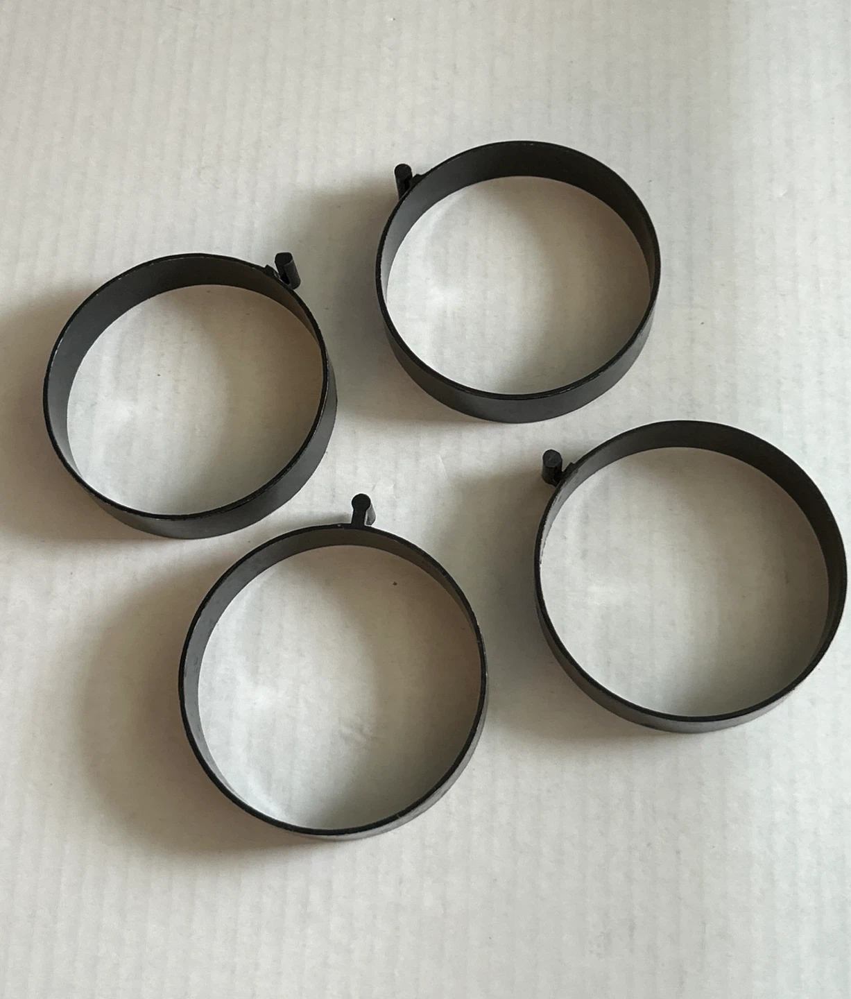 ⚽️Set of 4 Black Egg Rings for Frying