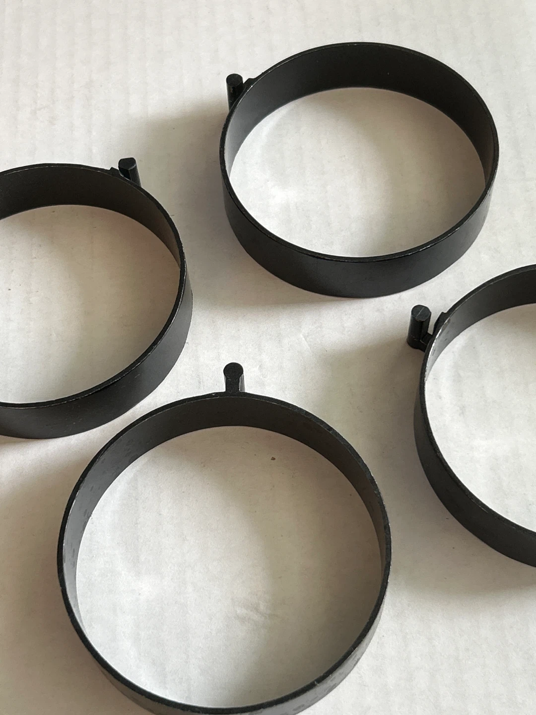 ⚽️Set of 4 Black Egg Rings for Frying - photo 2