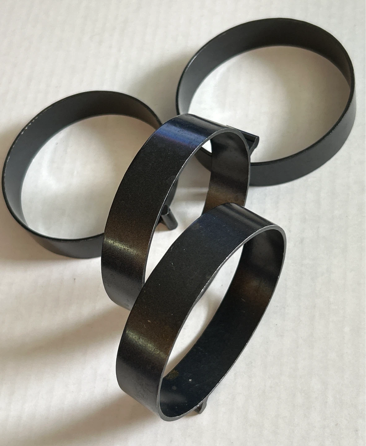 ⚽️Set of 4 Black Egg Rings for Frying - photo 4