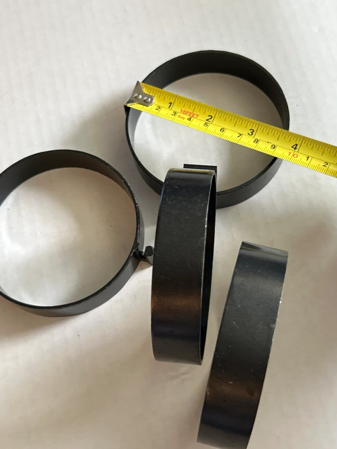 ⚽️Set of 4 Black Egg Rings for Frying - photo 5