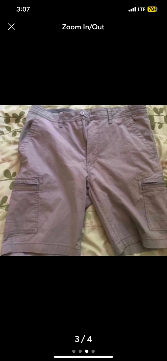 ⚽  WearFirst Men's Switchback Cargo Shorts Size 36 - photo 3