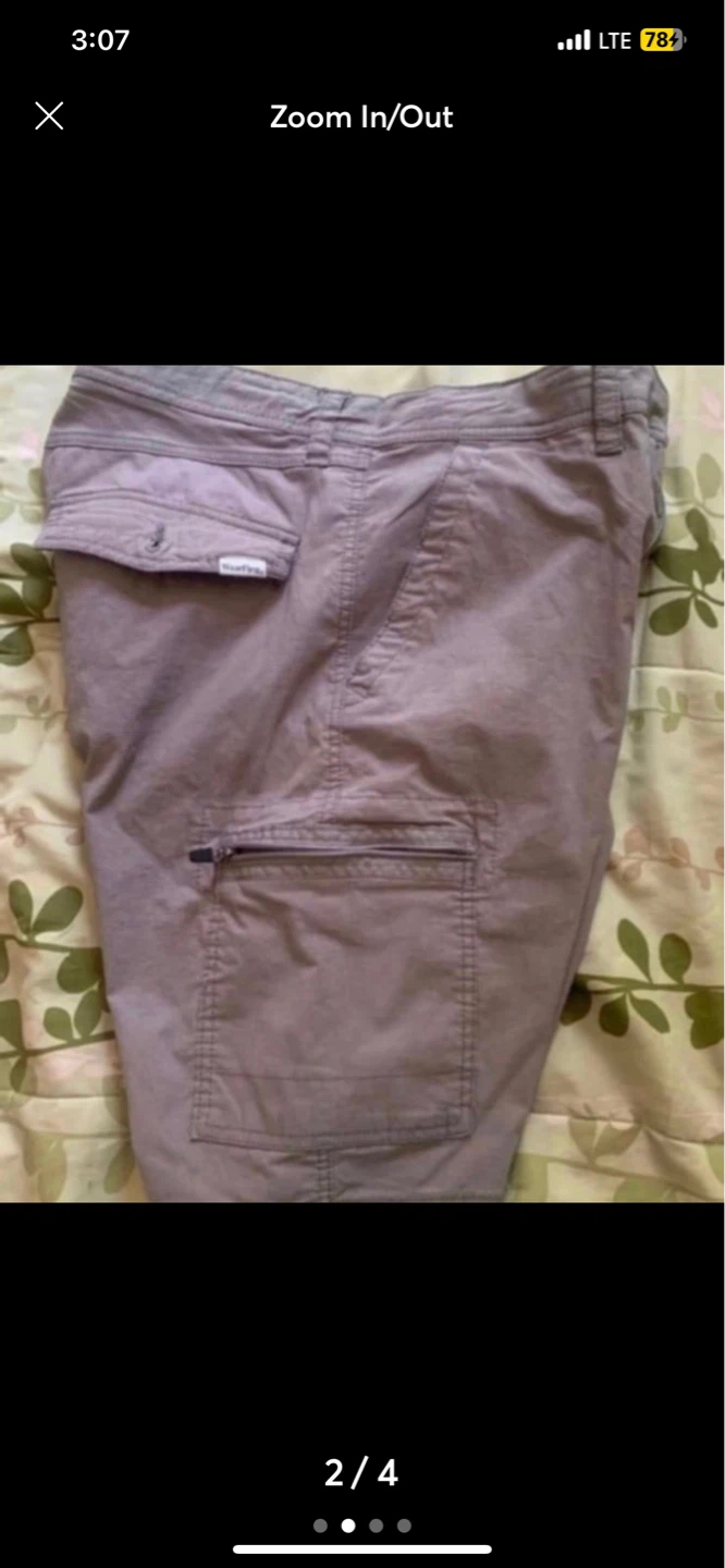 ⚽  WearFirst Men's Switchback Cargo Shorts Size 36 - photo 2