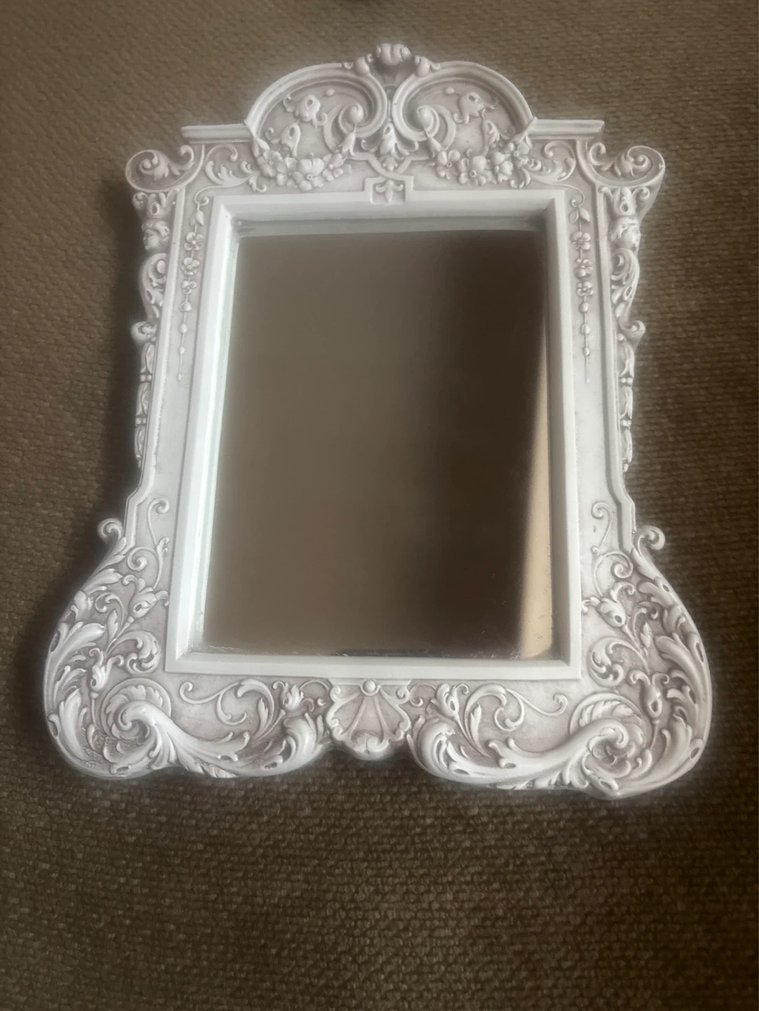 ⚽️Ornate White Decorative Mirror