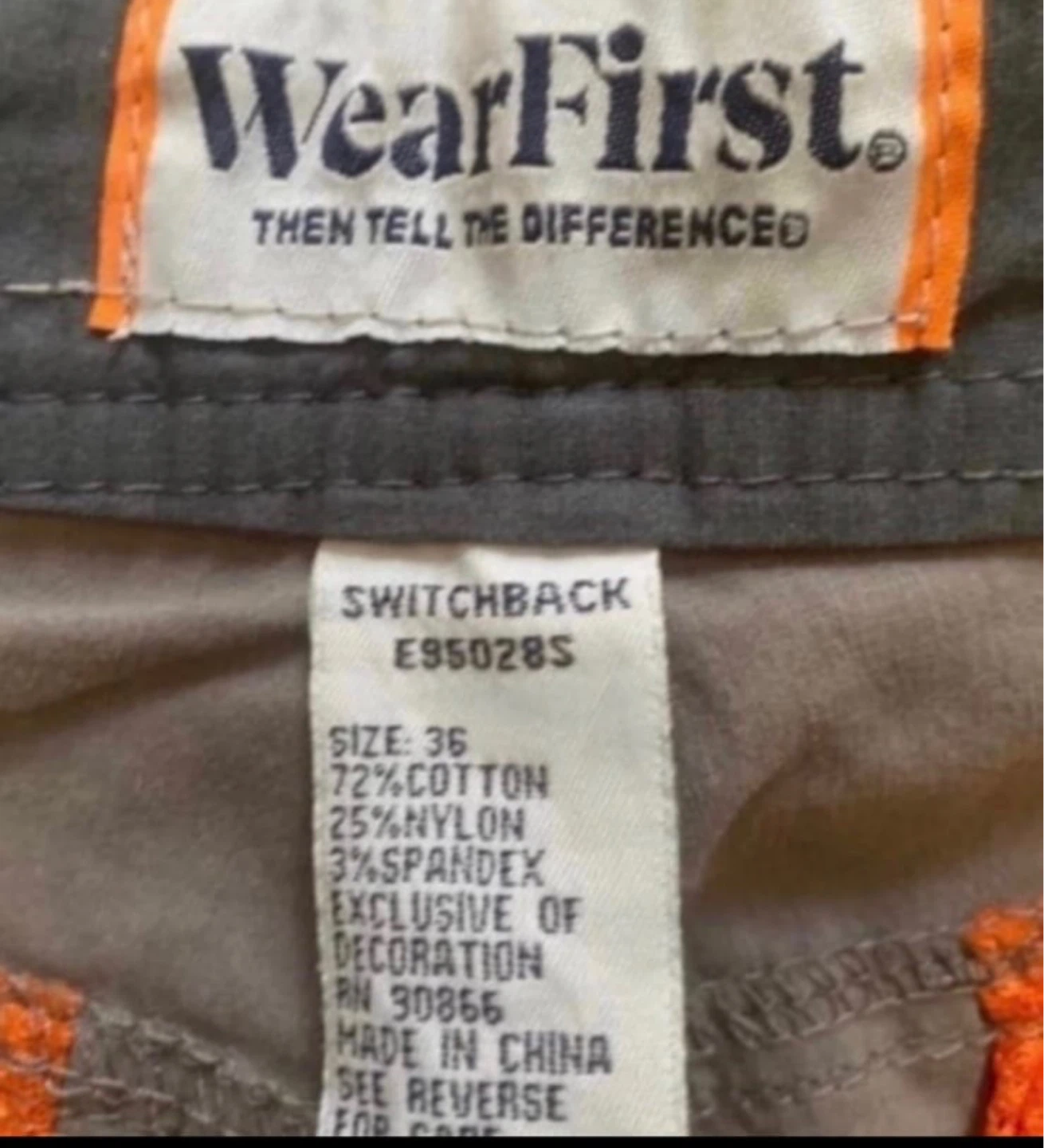 ⚽  WearFirst Men's Switchback Cargo Shorts Size 36 - photo 4