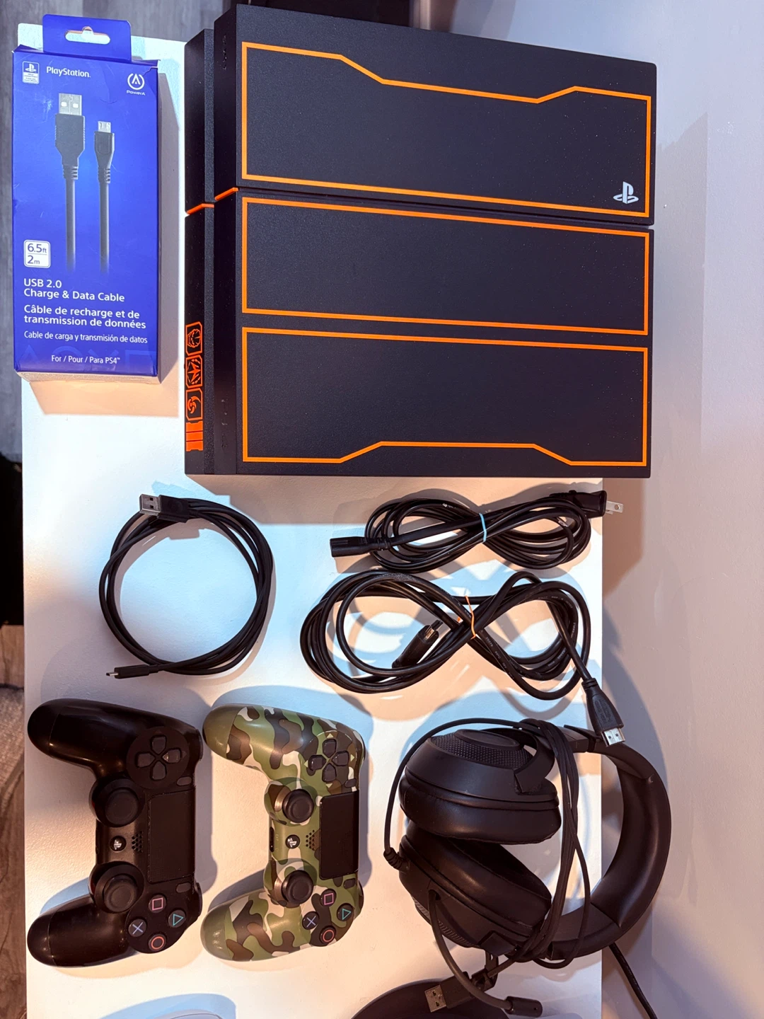 PlayStation 4 (PS4) Console Bundle with Games and Accessories
