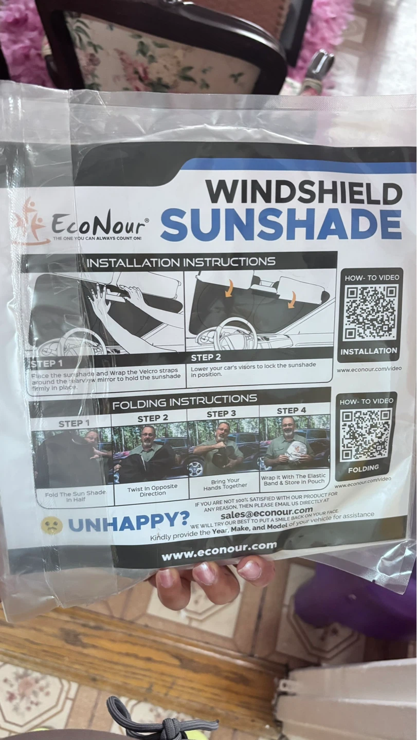 ⚽️ EcoNour Windshield Sunshade