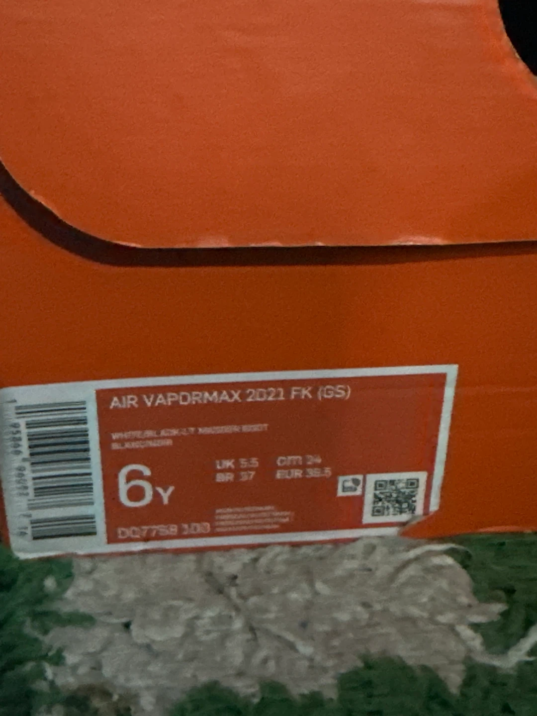 Nike Air Vapormax 2021 FK GS Shoes - photo 3