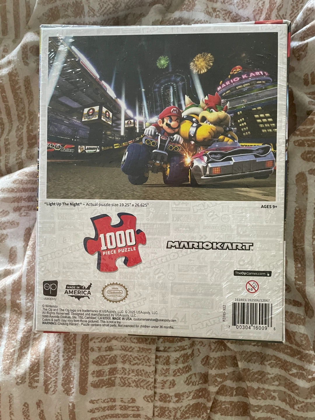 Mario Kart 1000 Piece Puzzle⚽️