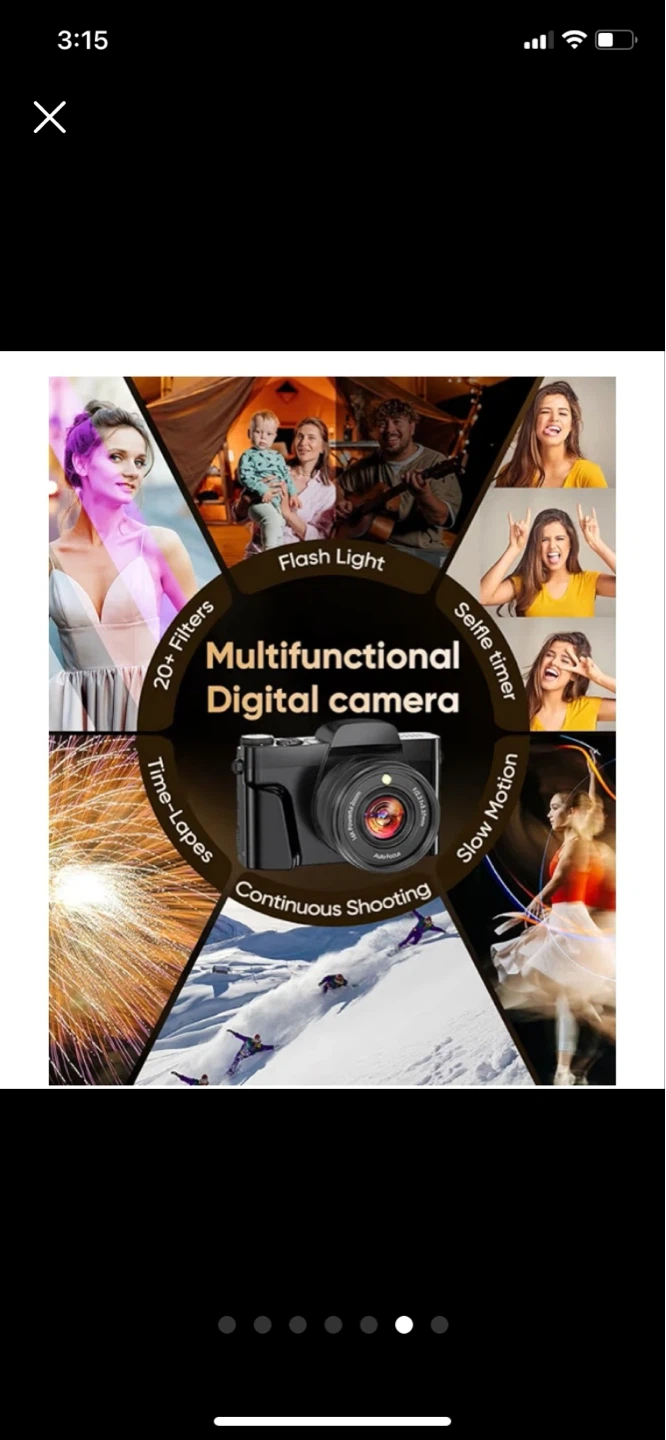 ⚽ Multifunctional Digital Camera 64MP 4K WiFi 16X Zoom - photo 4