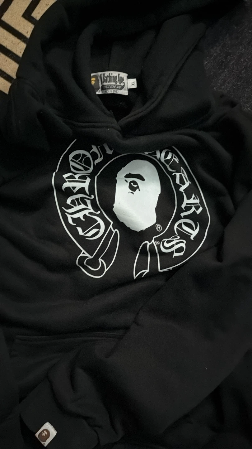 A Bathing Ape x Chrome Hearts Hoodie