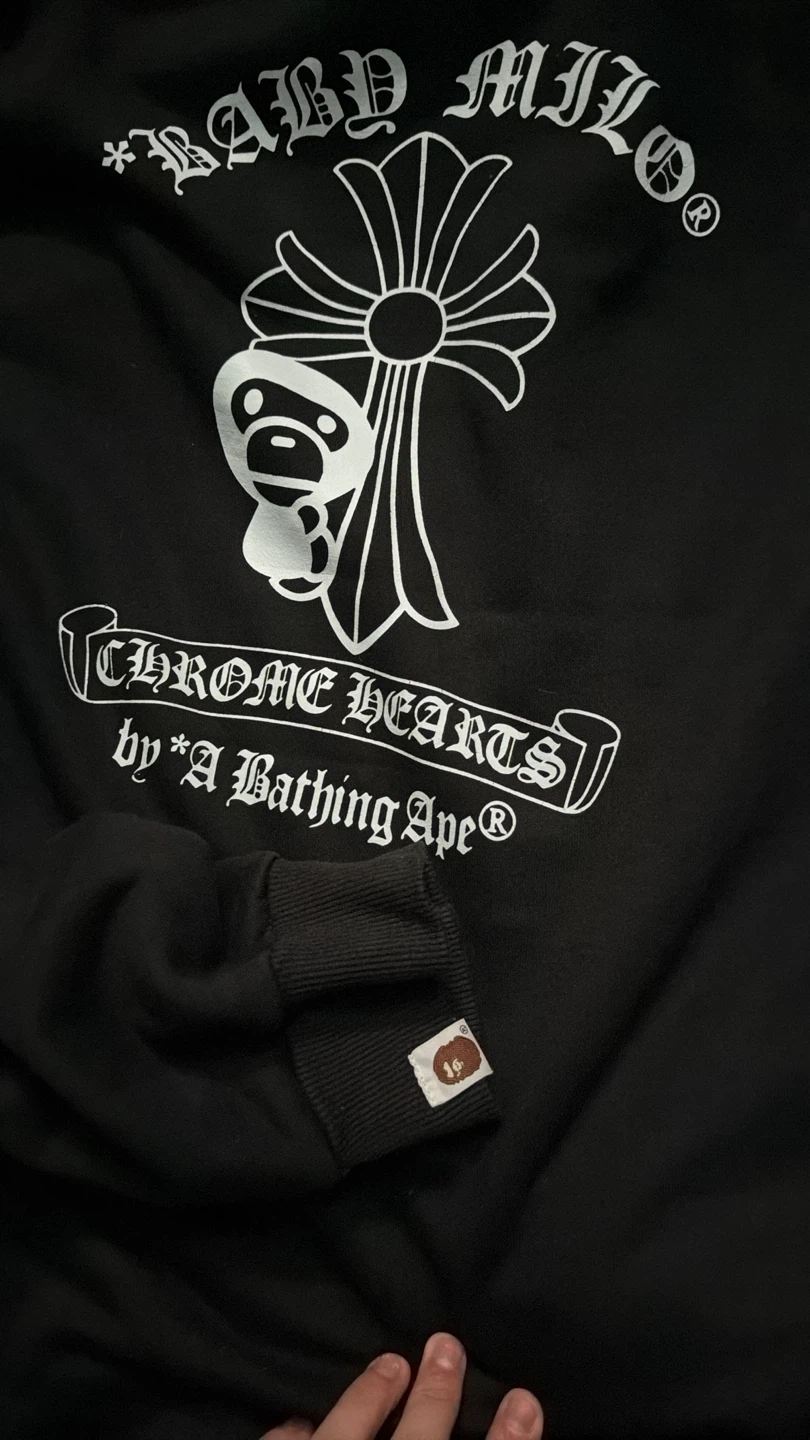 A Bathing Ape x Chrome Hearts Hoodie - photo 2