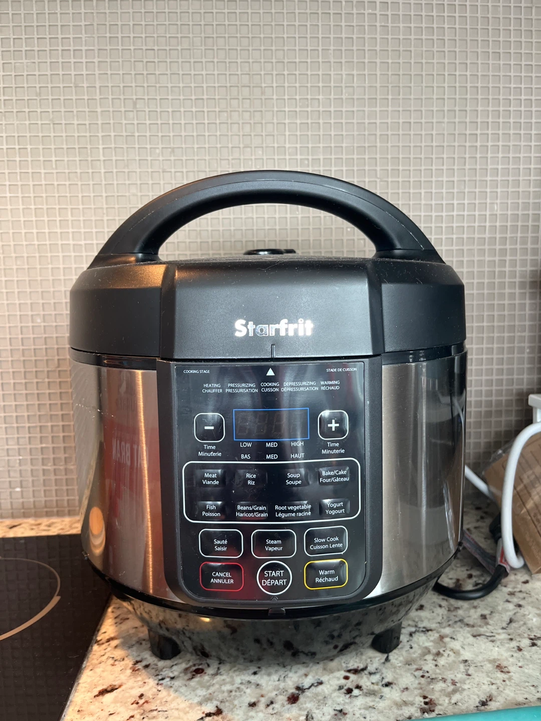 Starfrit Instant Pot - makes cooking so much easier!