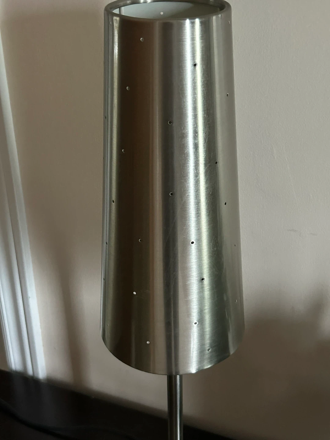 Silver Cone Table Lamp - photo 3
