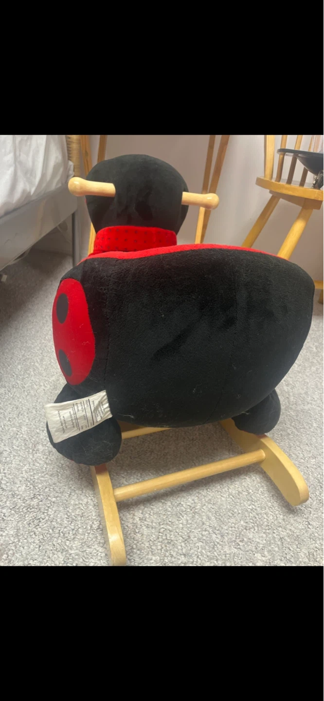 Plush Ladybug Rocker Toy - photo 2