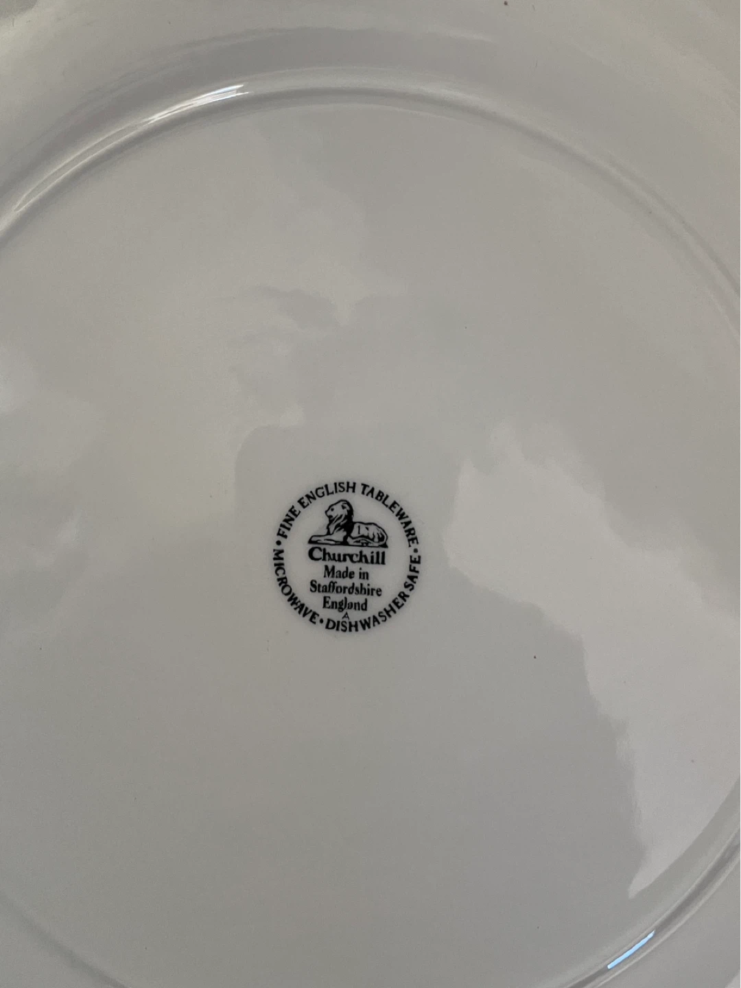 Churchill Blue Willow Plate - photo 3