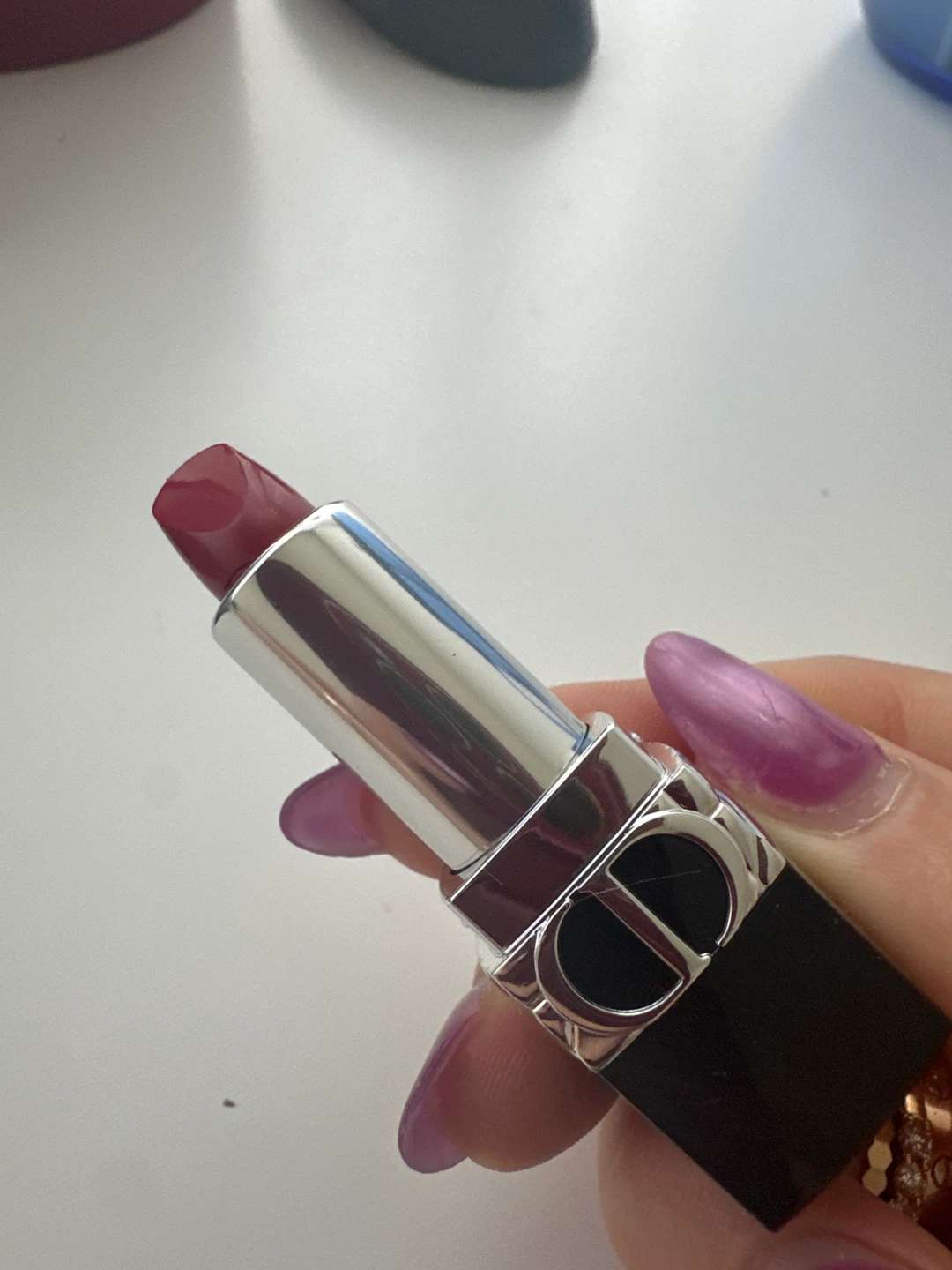 Dior Rouge 999 Satin Lipstick ⚽️ - photo 2