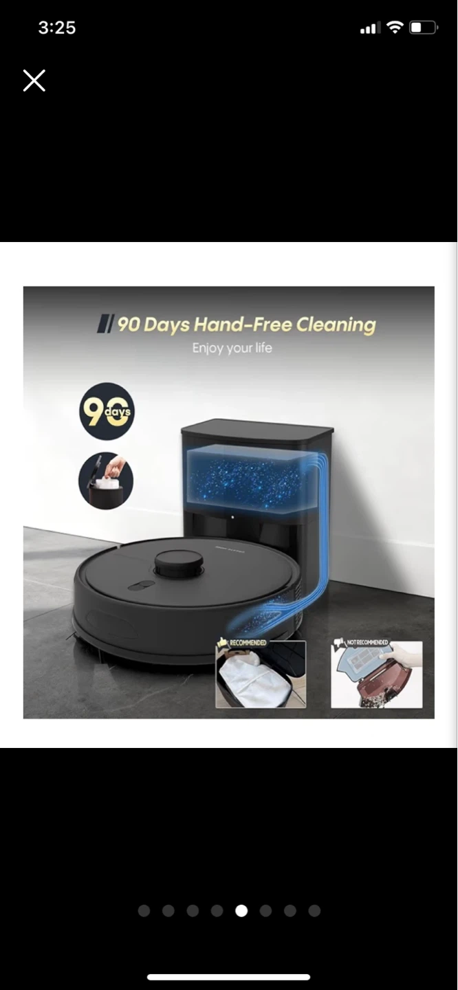 ⚽ Self-Emptying Robot Vacuum and Mop - photo 5