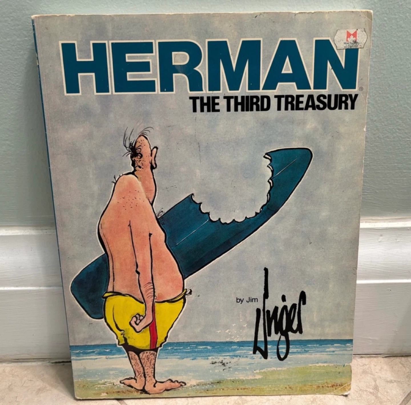 ⚽️Herman The Third Treasury by Jim Unger Comic Book