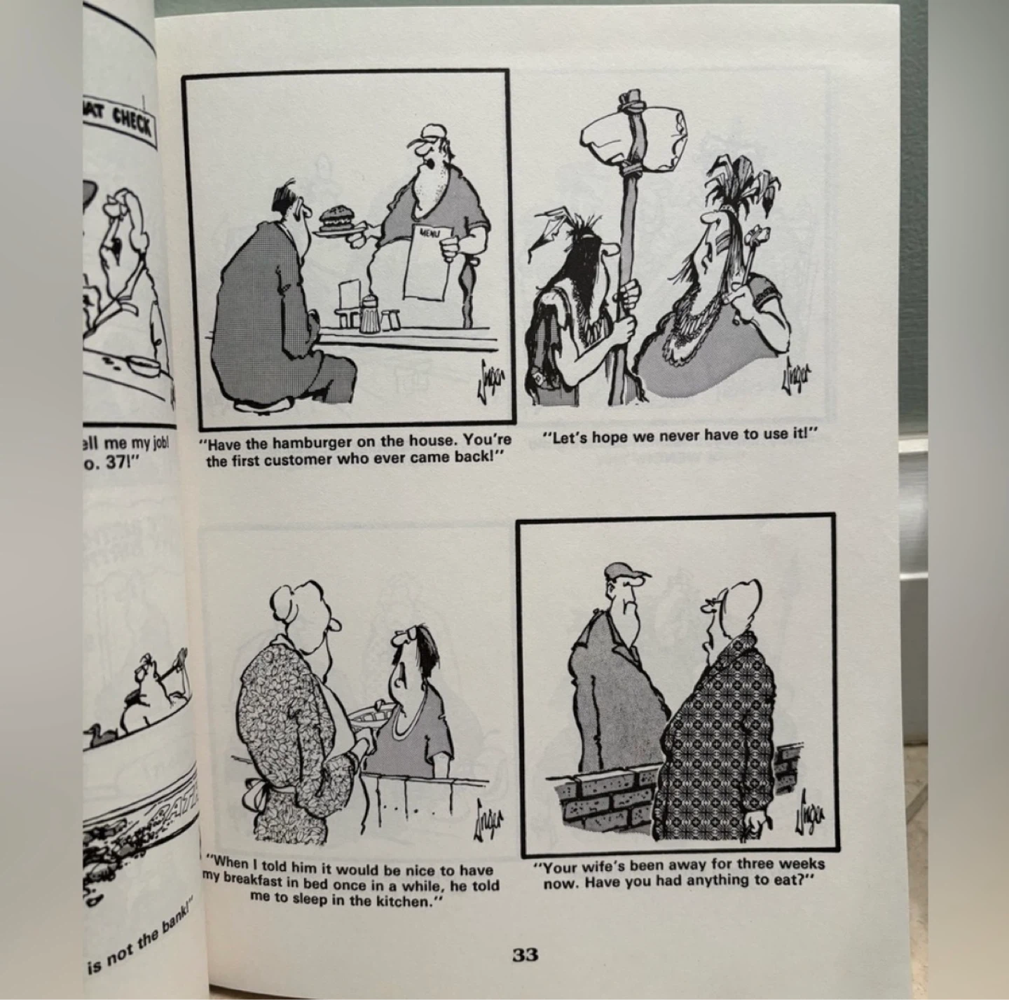 ⚽️Herman The Third Treasury by Jim Unger Comic Book - photo 4