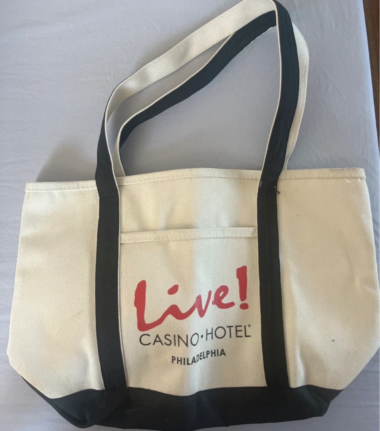 Live! Casino Hotel Philadelphia Tote Bag ⚽️