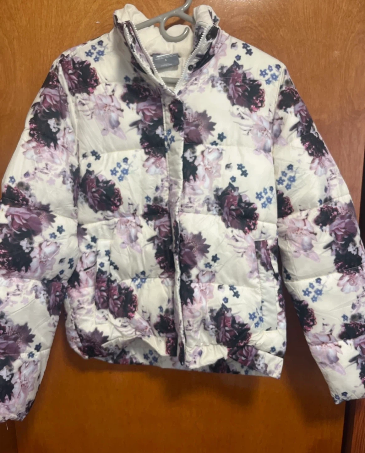 Floral Puffer Jacket ⚽️