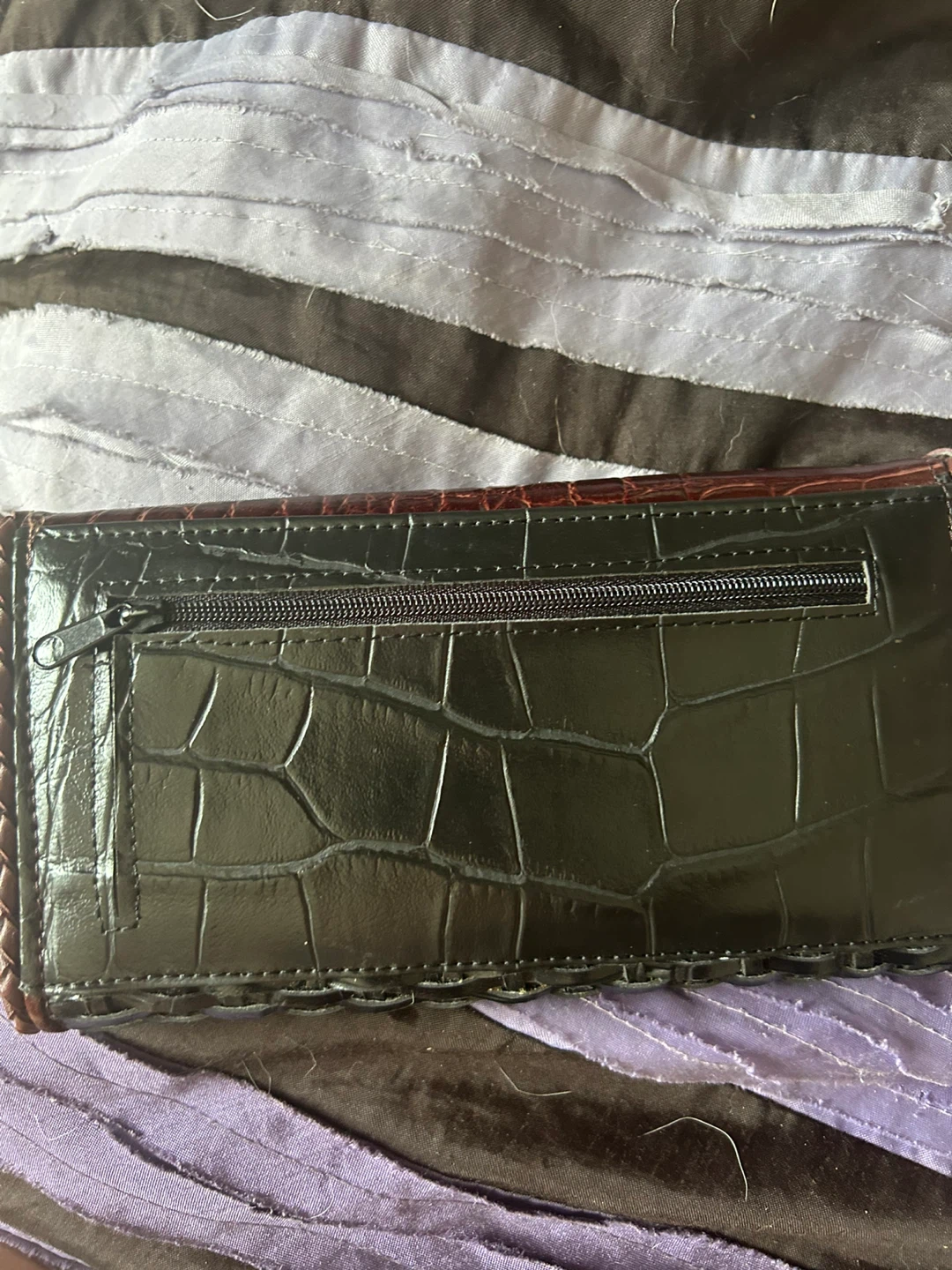 Black Satchel  Handbag with Matching Wallet⚽️ - photo 5