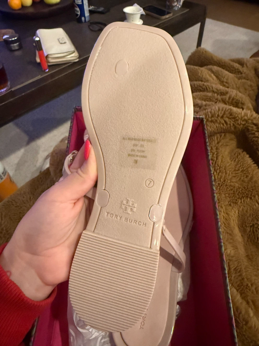 Tory Burch Pink Jelly Sandals - photo 3