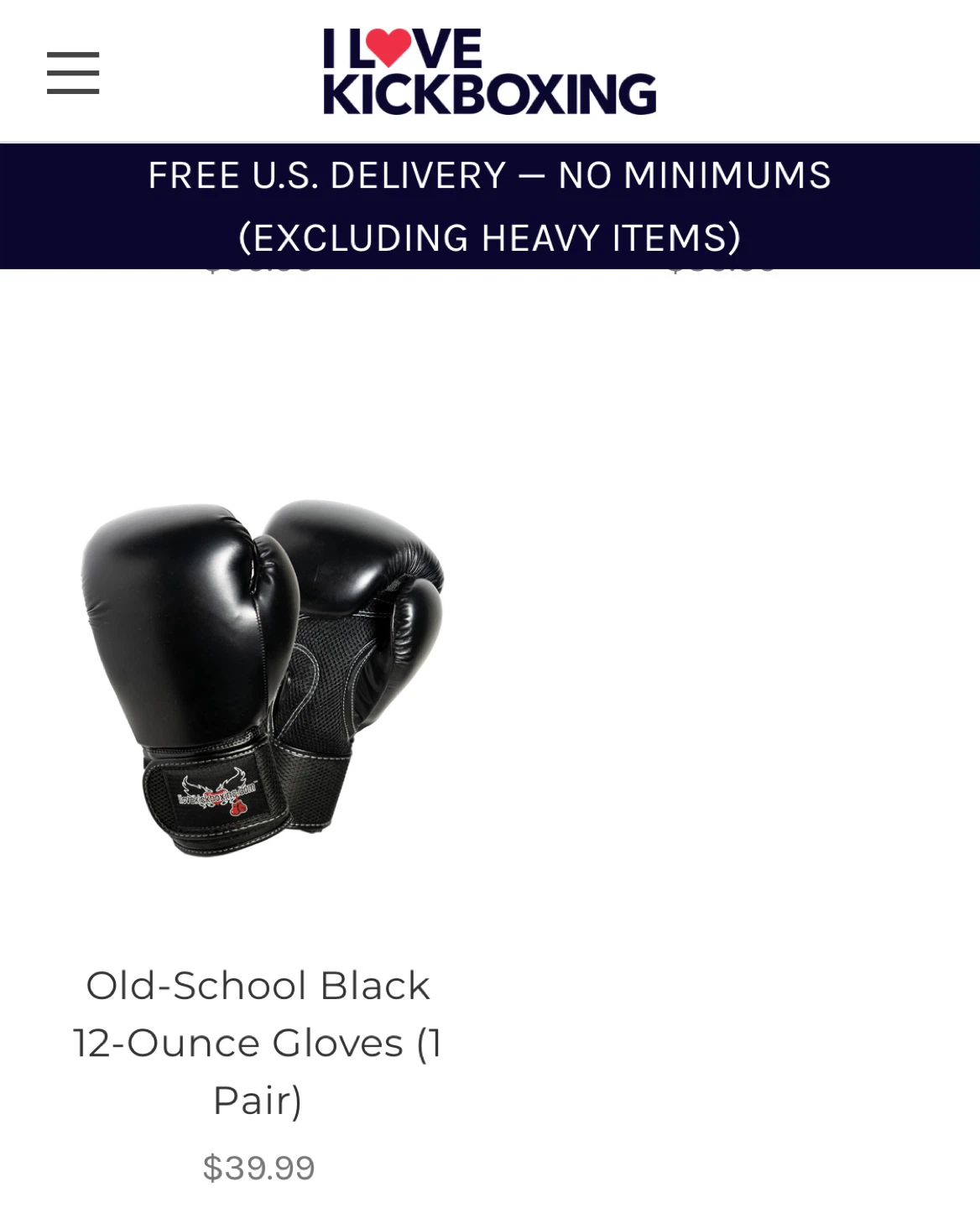 Ilovekickboxing gloves - photo 2
