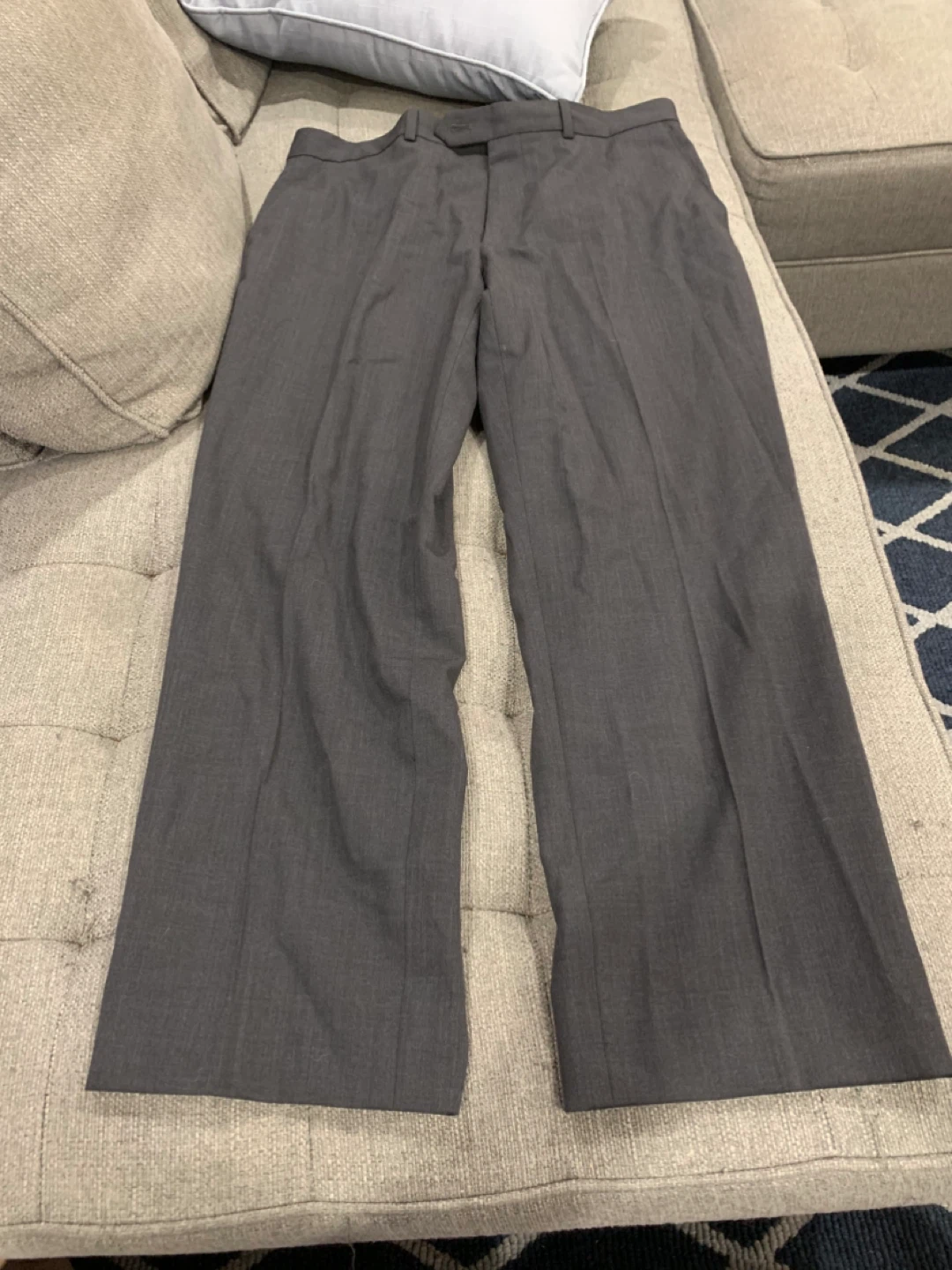 Men's Grey Dress Pants