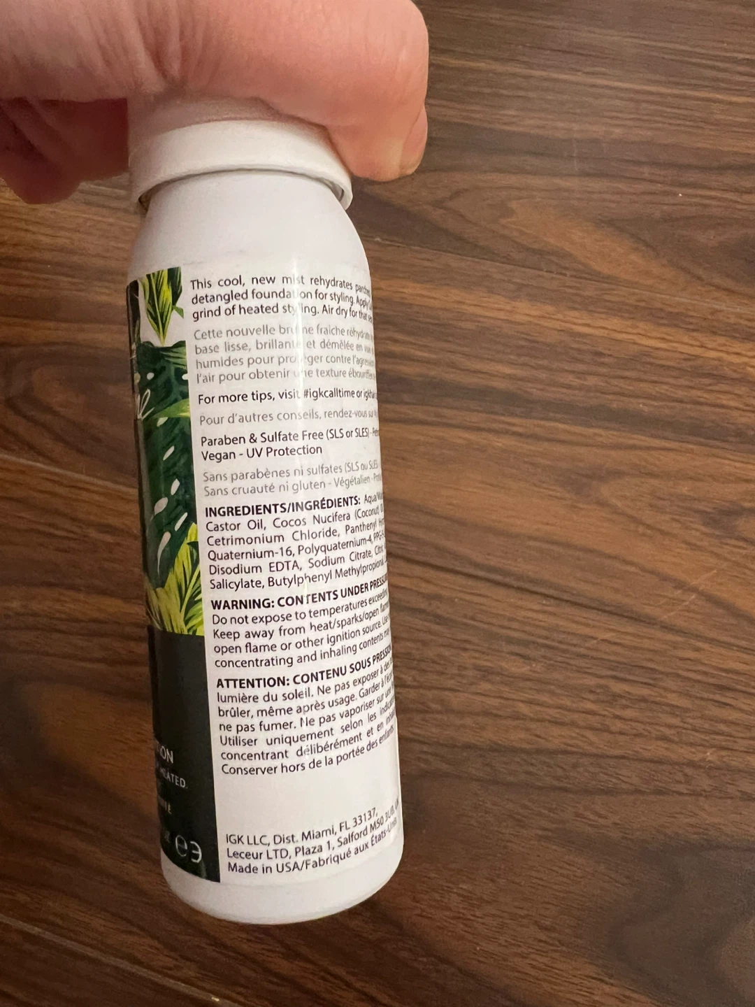 ⚽ IGK Call Time Styling Primer Mist - photo 2