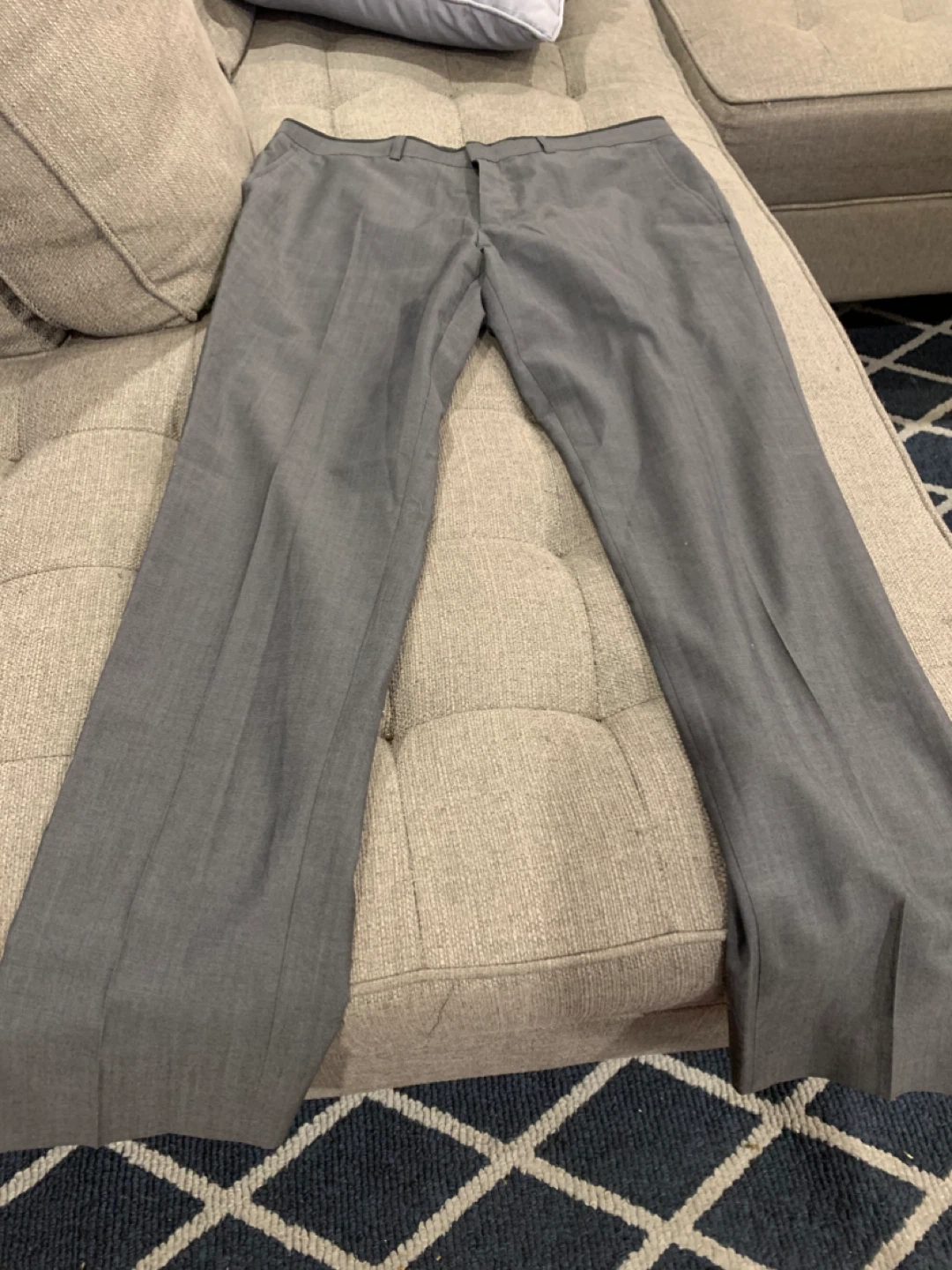 Men's Grey Dress Pants