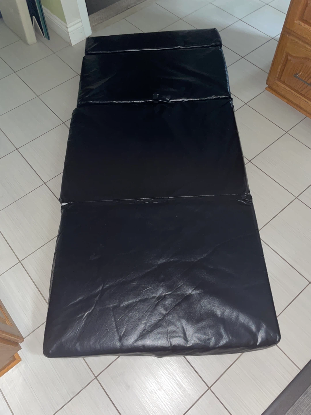⚽️Black Folding Lounge Chair / Bed - photo 2