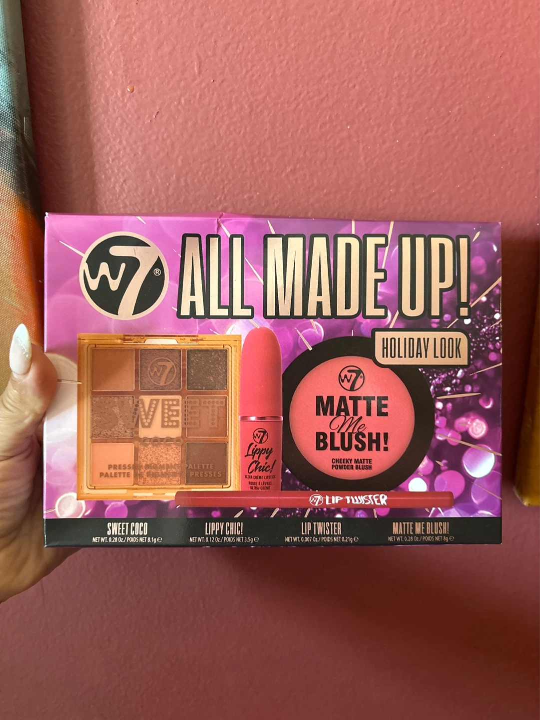 ⚽️ New W7 All Made Up! Holiday Look Makeup Set - photo 4