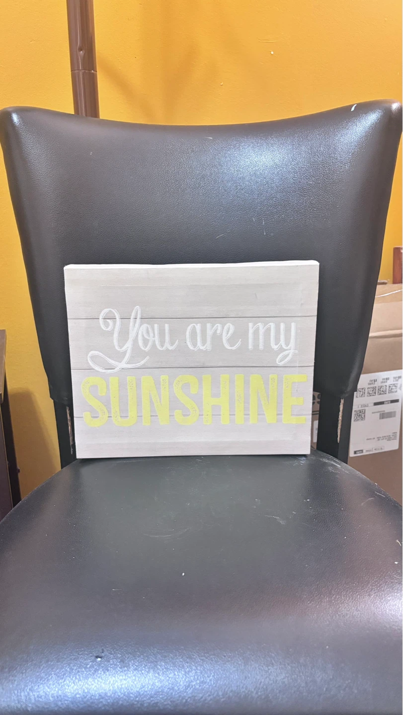 ⚽ Wall Art "You are my Sunshine"