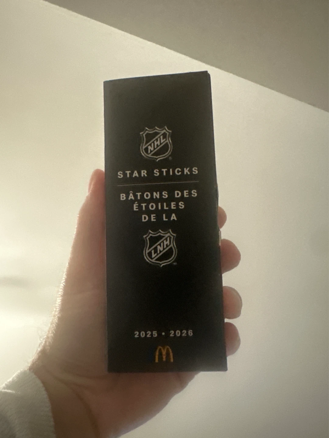 McDonald's NHL Star Sticks 2025-2026