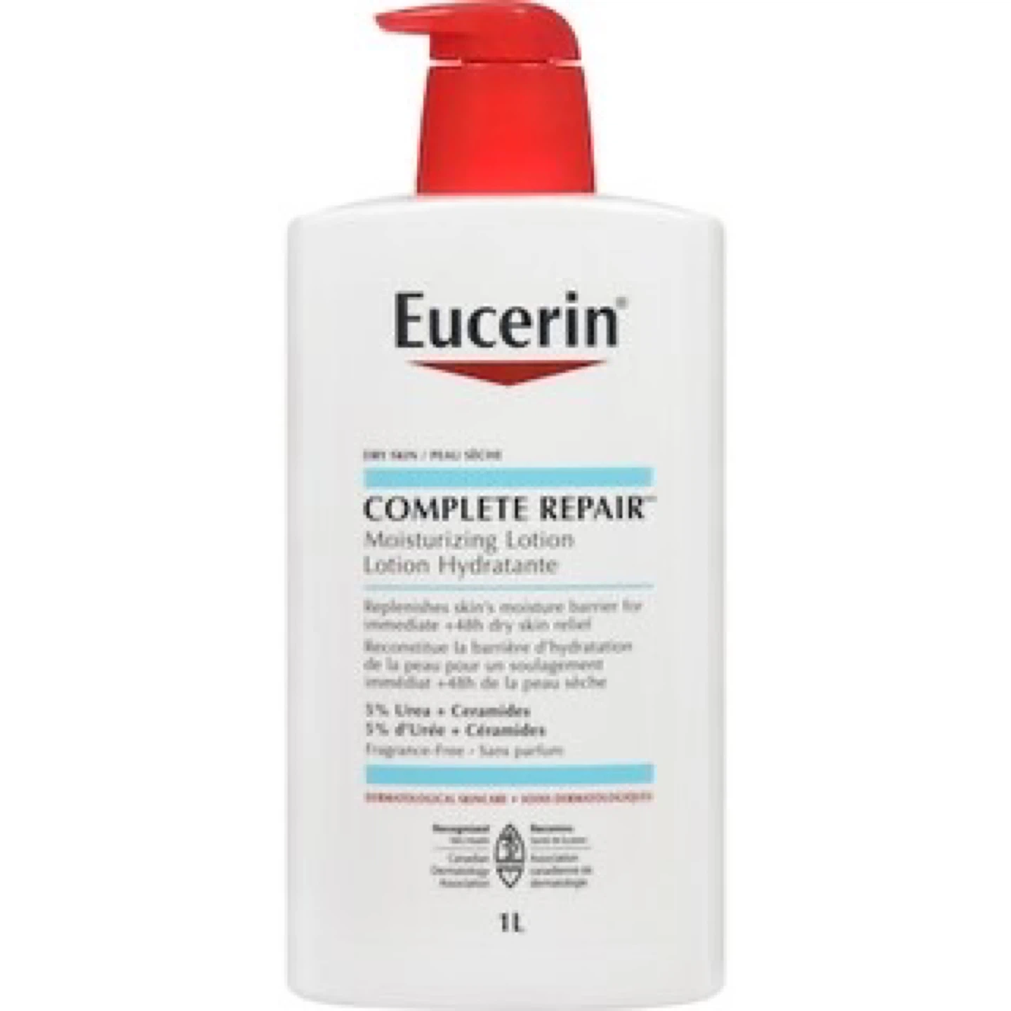 Eucerin Complete Repair Moisturizing Lotion 1L
