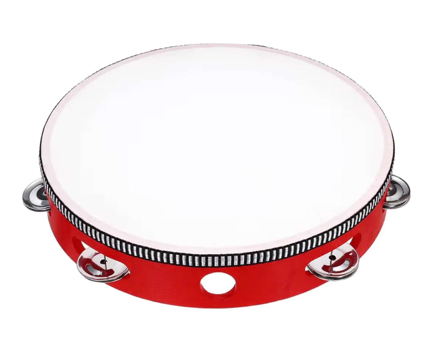 Red Tambourine 9.84 Inch ⚽